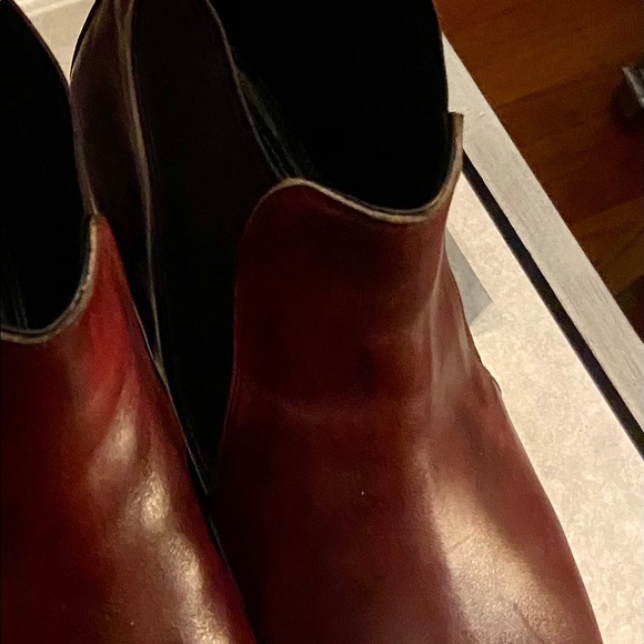 Burgundy Wine Men’s shoe boot - Picture 2 of 6